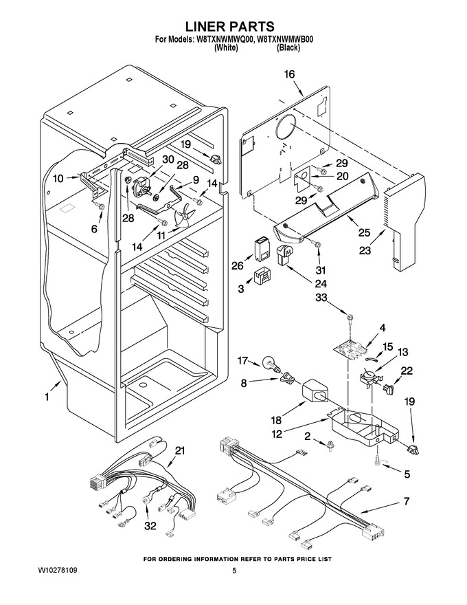 Diagram for W8TXNWMWB00