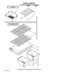 Diagram for 06 - Shelf Parts