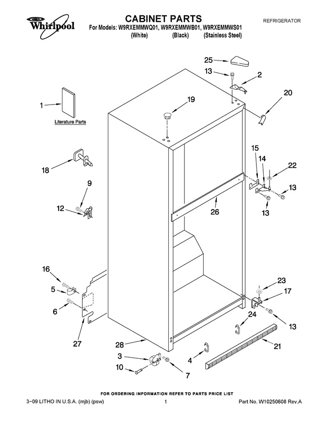 Diagram for W9RXEMMWB01