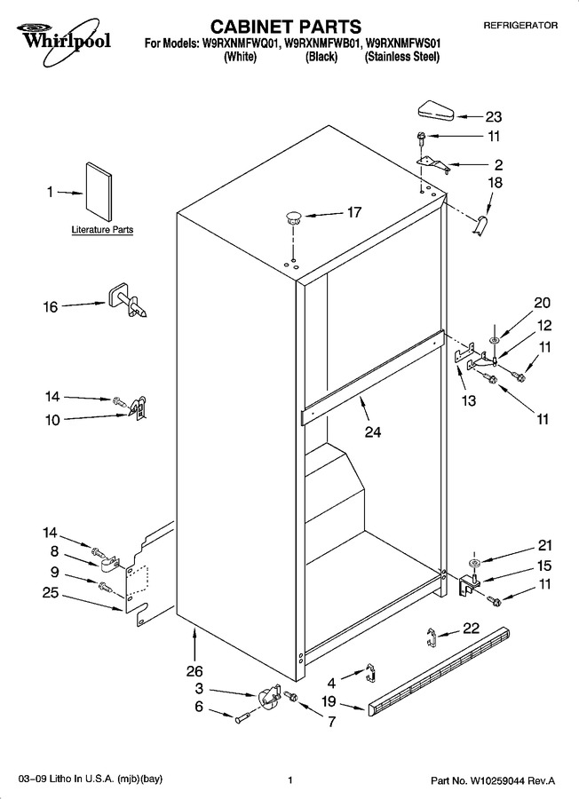 Diagram for W9RXNMFWB01