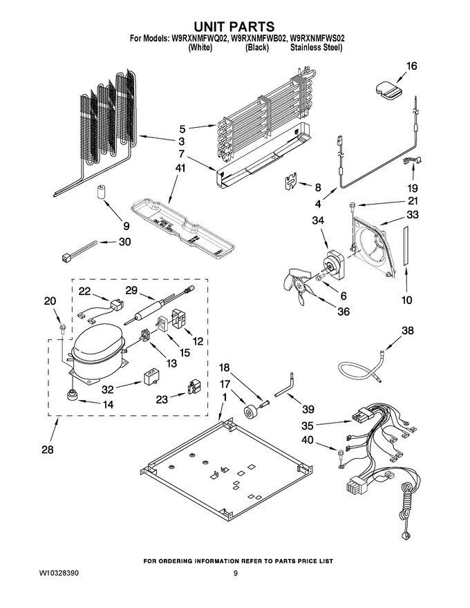 Diagram for W9RXNMFWB02