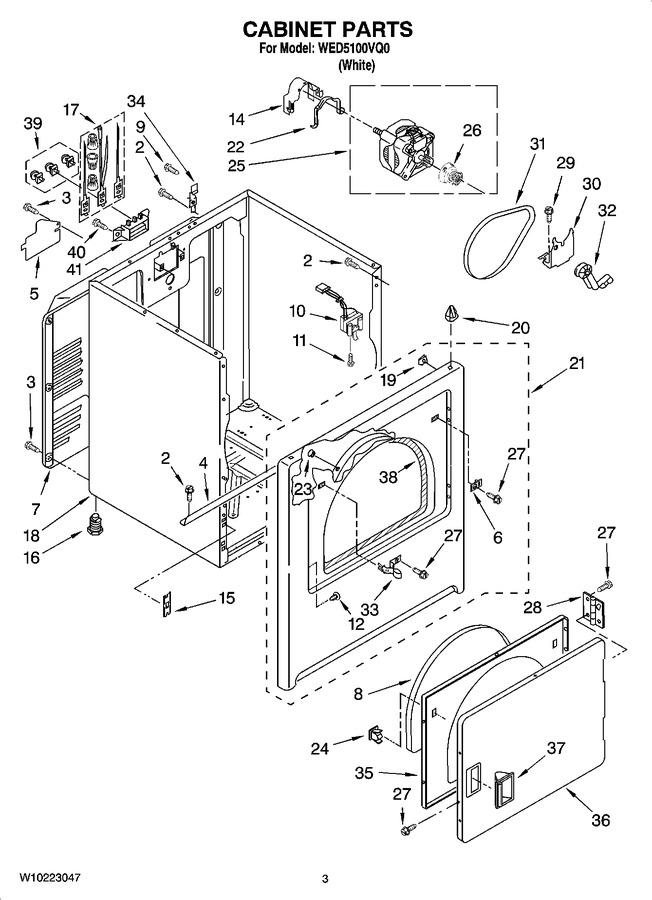 Diagram for WED5100VQ0