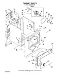 Diagram for 02 - Cabinet Parts