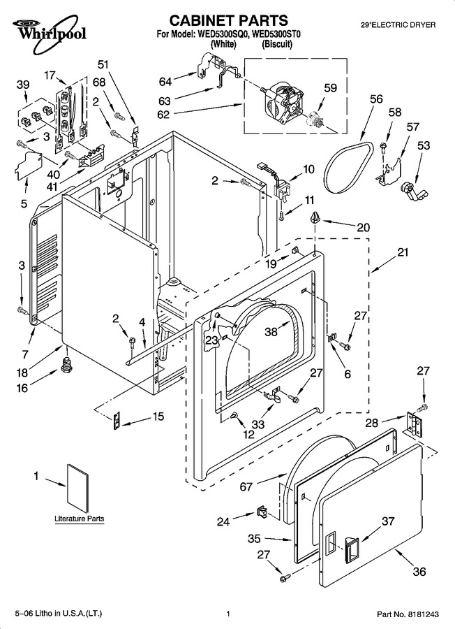 Diagram for WED5300ST0