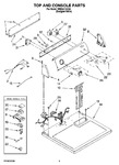 Diagram for 02 - Top And Console Parts