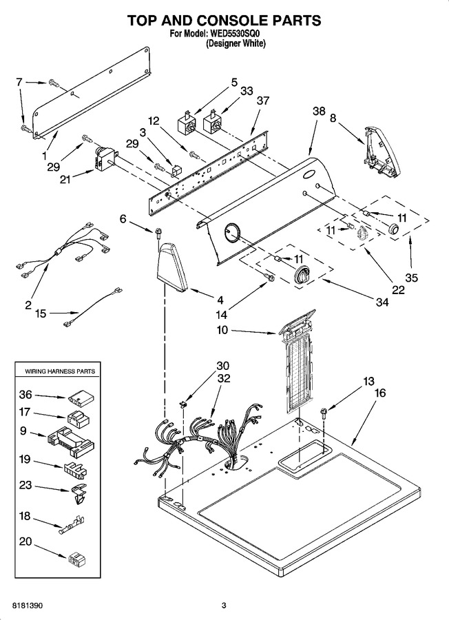 Diagram for WED5530SQ0