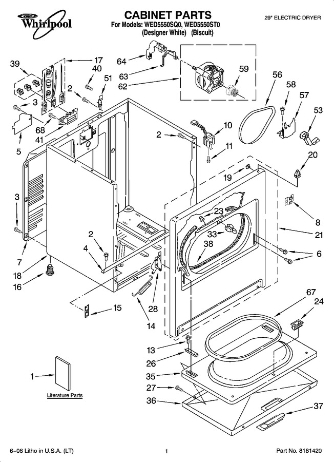 Diagram for WED5550SQ0