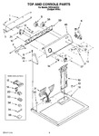 Diagram for 02 - Top And Console Parts