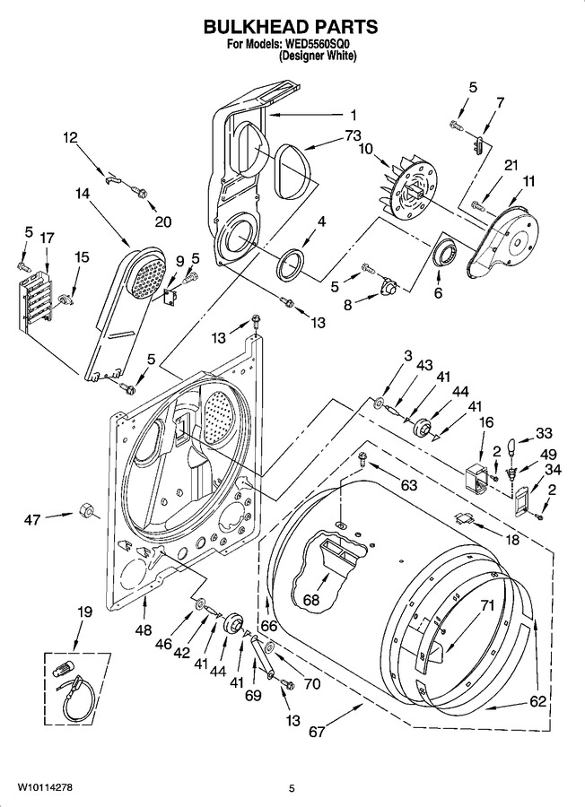 Diagram for WED5560SQ0