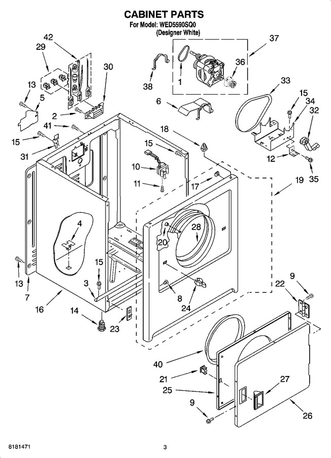 Diagram for WED5590SQ0