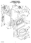 Diagram for 02 - Cabinet Parts