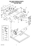 Diagram for 02 - Top And Console Parts