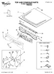 Diagram for 01 - Top And Console Parts