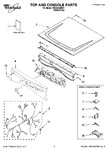 Diagram for 01 - Top And Console Parts