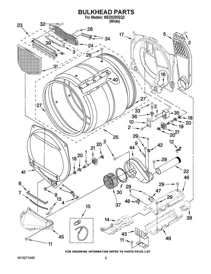 Diagram for WED9200SQ2