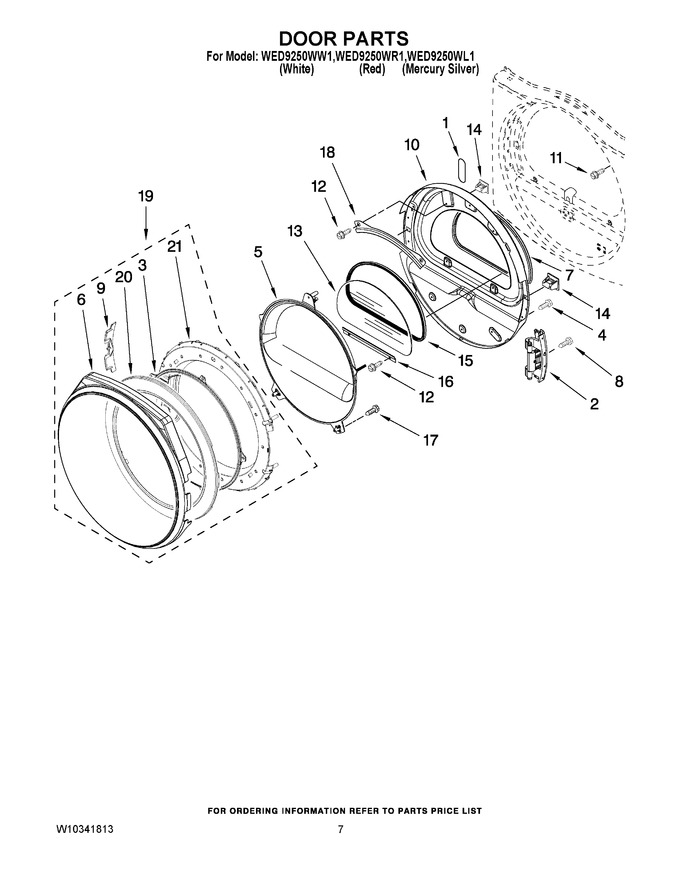 Diagram for WED9250WL1