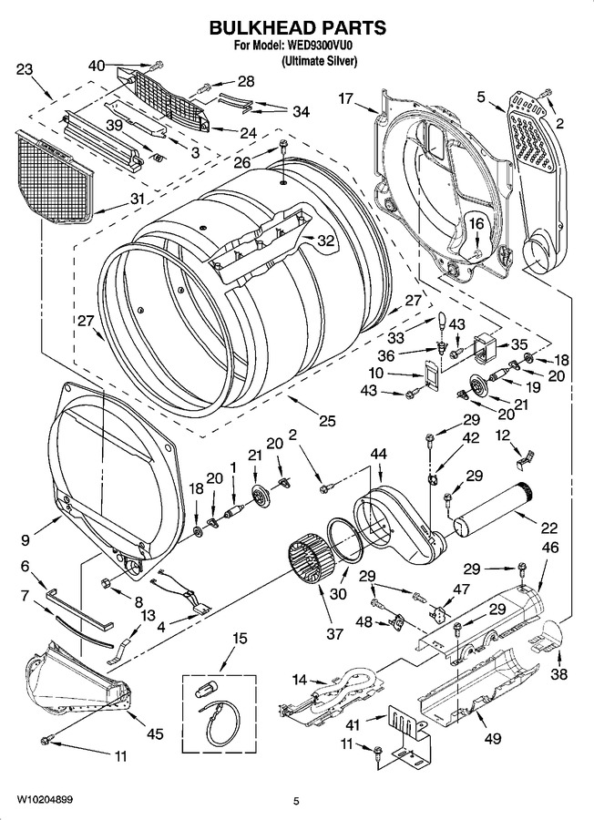 Diagram for WED9300VU0