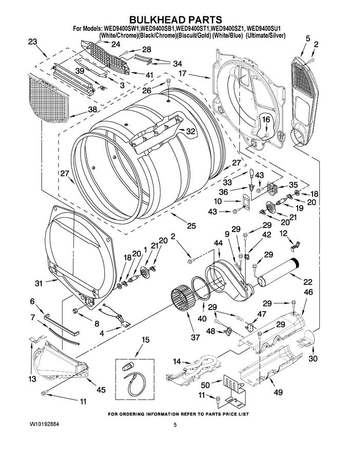 Diagram for WED9400SB1