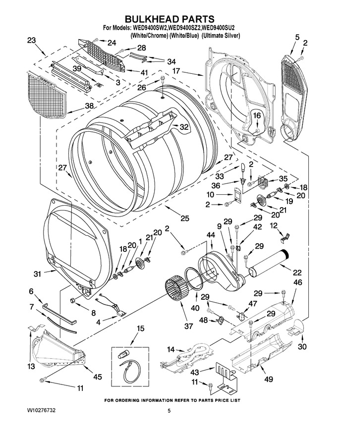 Diagram for WED9400SZ2