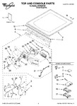 Diagram for 01 - Top And Console Parts