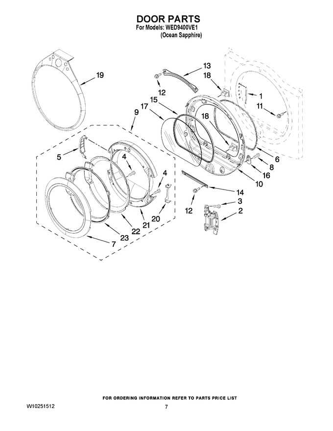 Diagram for WED9400VE1