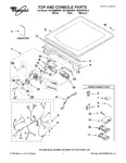 Diagram for 01 - Top And Console Parts
