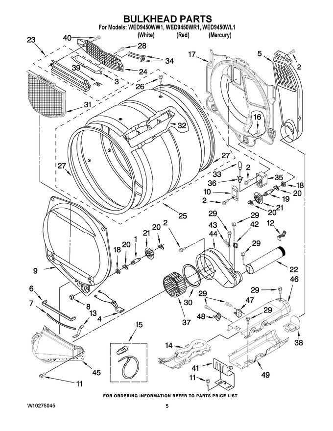 Diagram for WED9450WL1