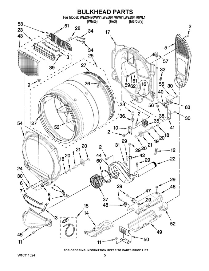 Diagram for WED9470WW1