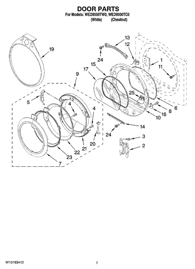 Diagram for WED9500TW0