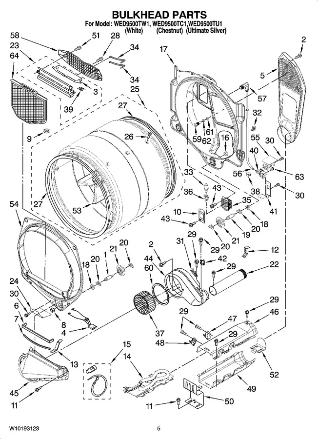 Diagram for WED9500TC1