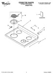 Diagram for 01 - Cooktop Parts