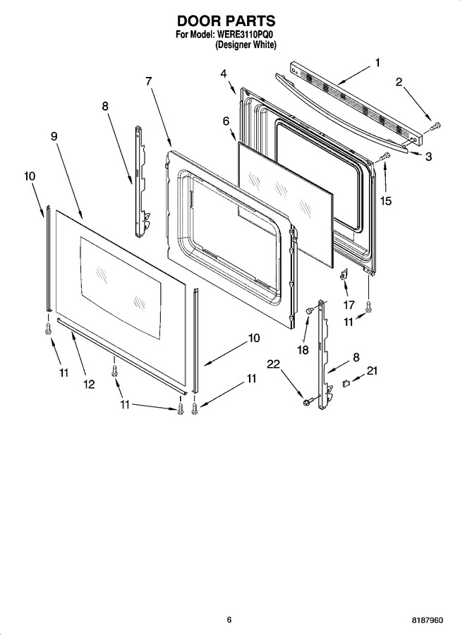 Diagram for WERE3110PQ0