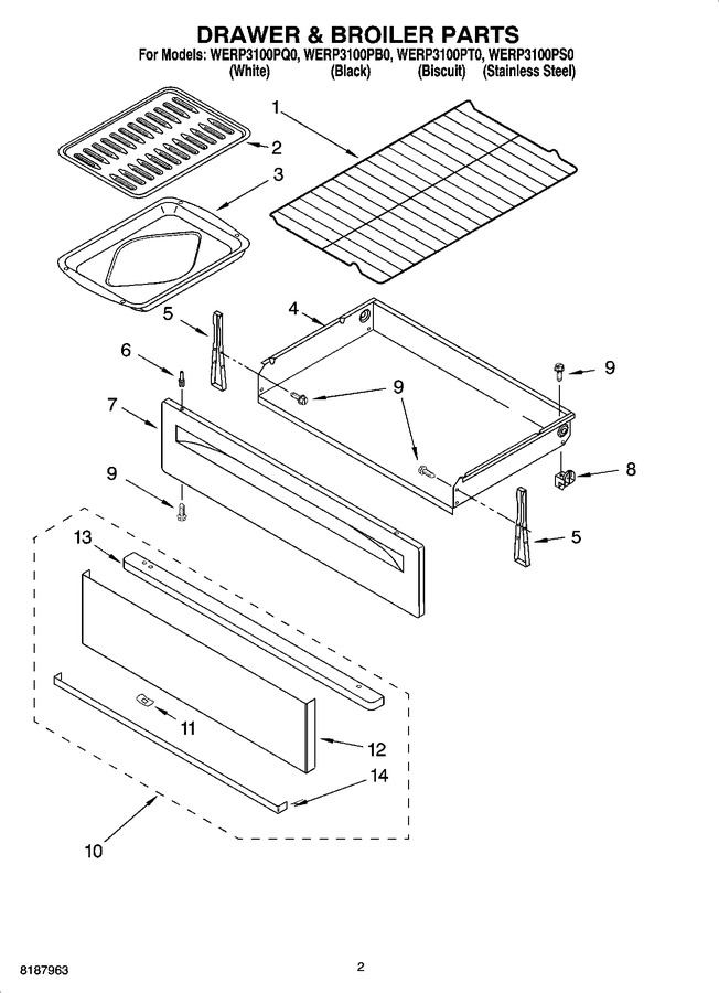 Diagram for WERP3100PS0