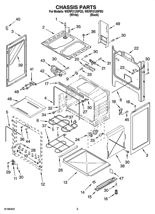 Diagram for WERP3120PB3