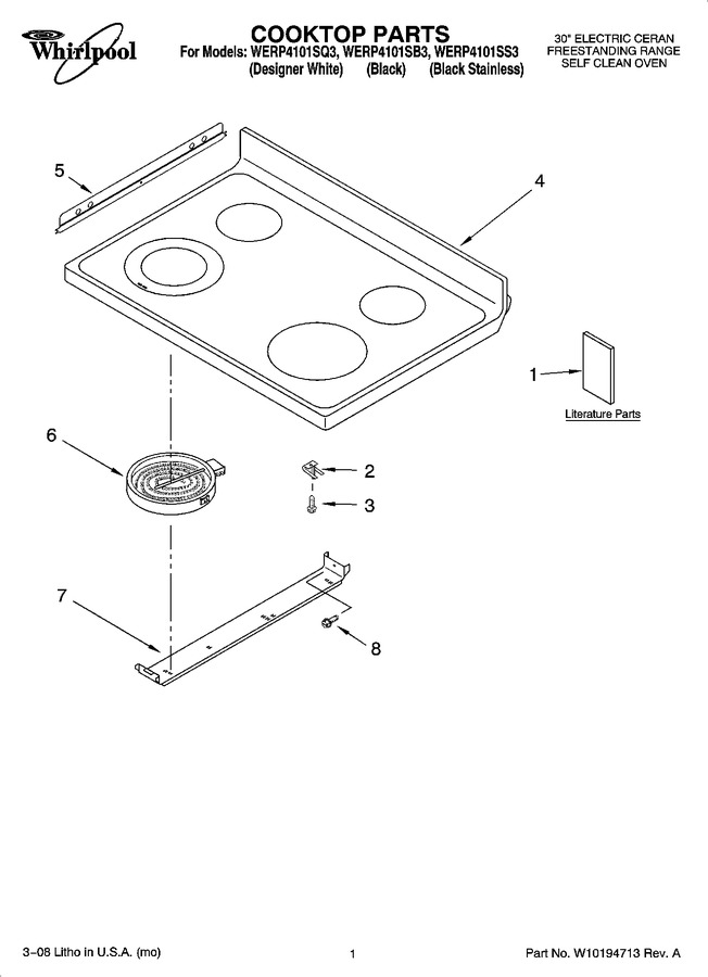 Diagram for WERP4101SS3