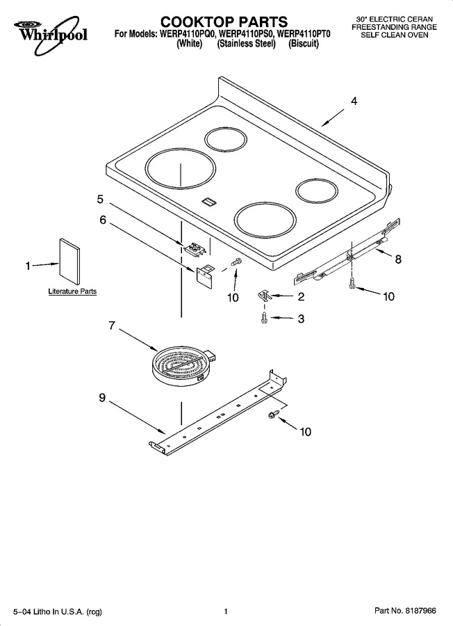 Diagram for WERP4110PS0