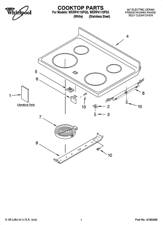 Diagram for WERP4110PS3