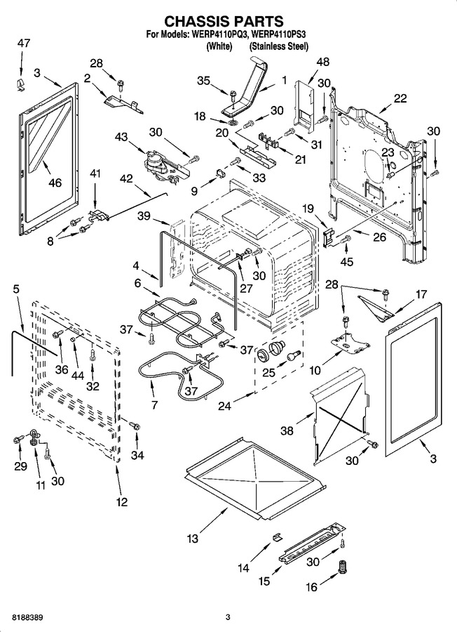 Diagram for WERP4110PS3