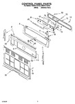 Diagram for 04 - Control Panel Parts