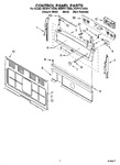 Diagram for 02 - Control Panel Parts