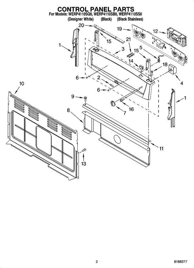 Diagram for WERP4110SS0