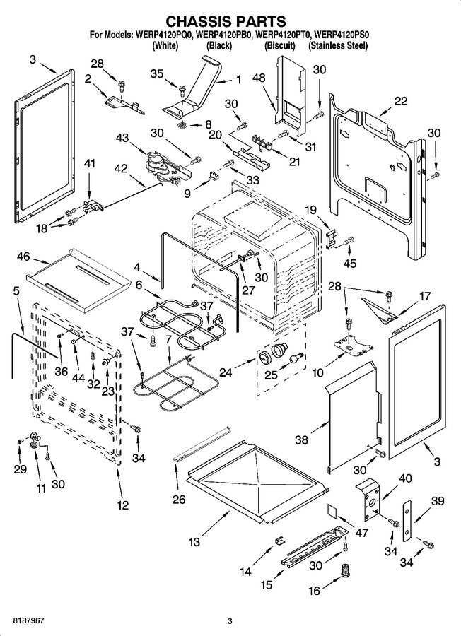 Diagram for WERP4120PB0