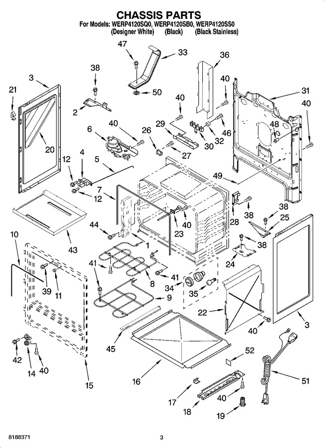 Diagram for WERP4120SB0