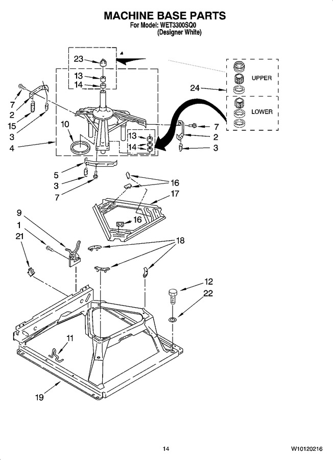 Diagram for WET3300SQ0