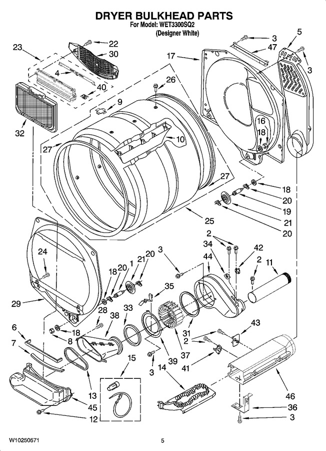 Diagram for WET3300SQ2