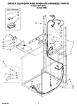 Diagram for 05 - Dryer Support And Washer Harness Parts