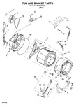 Diagram for 06 - Tub And Basket Parts, Optional Parts (not Included)