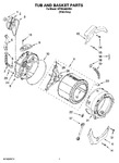 Diagram for 06 - Tub And Basket Parts, Optional Parts (not Included)