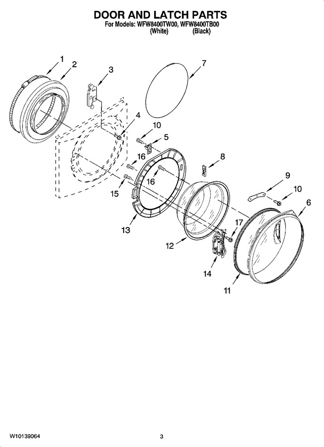 Diagram for WFW8400TW00