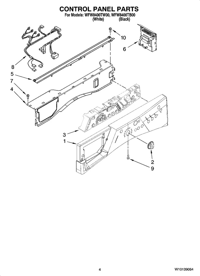 Diagram for WFW8400TW00